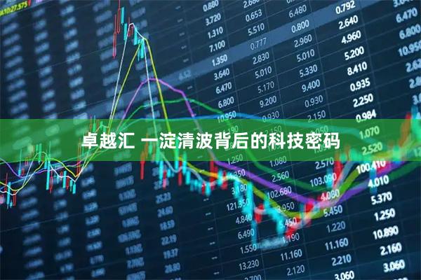 卓越汇 一淀清波背后的科技密码